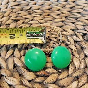 Bakelite  vintage clip on earrings retro 70's?